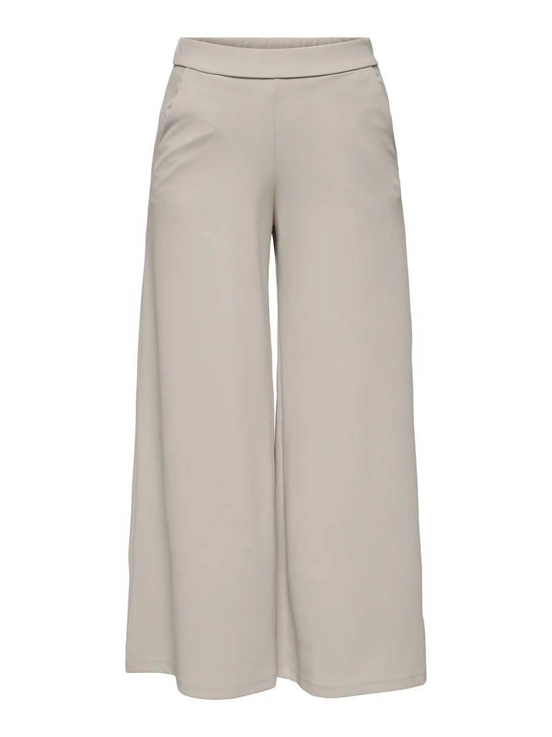 JDYTANJA LIFE WIDE FLOWY PANT JRS N, Chateau Gray
