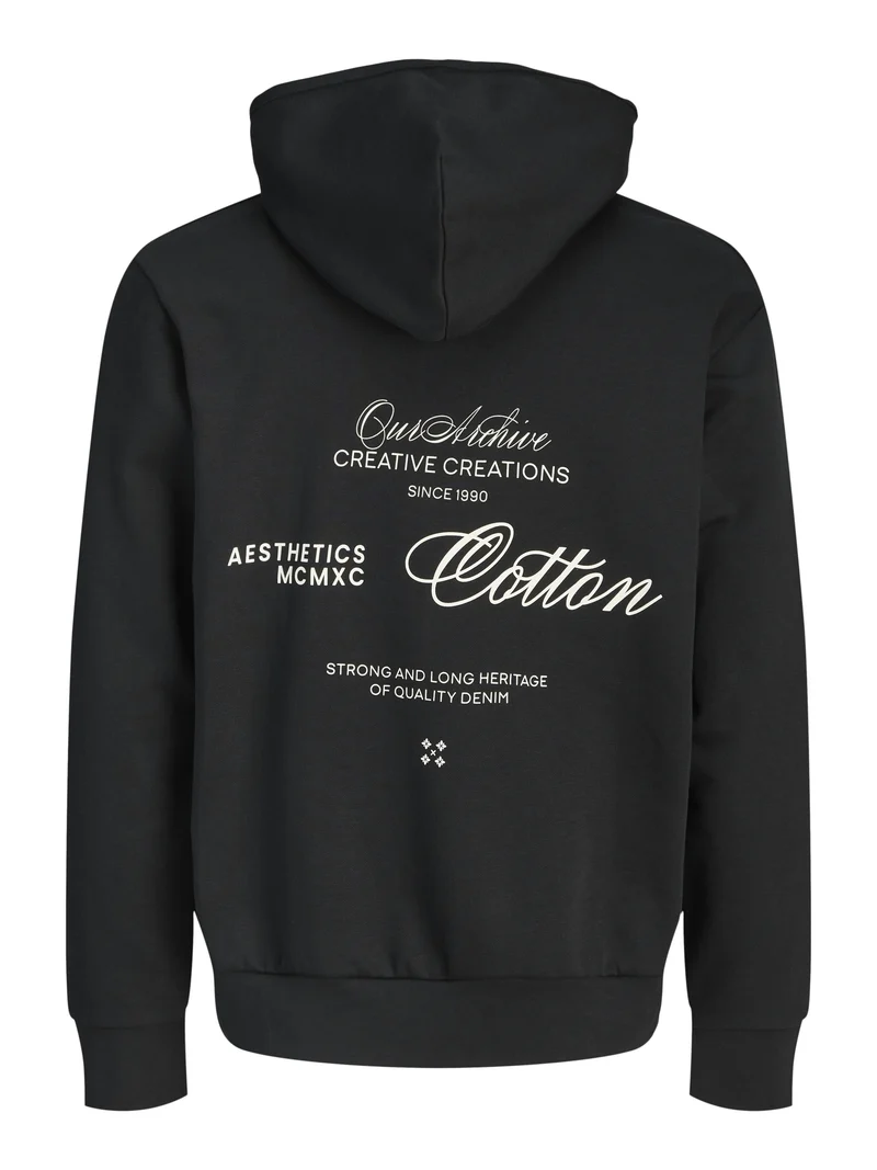 JJROAR SWEAT HOOD, Black