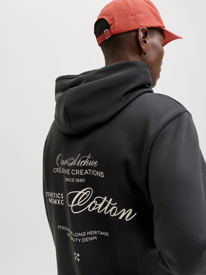 JJROAR SWEAT HOOD, Black
