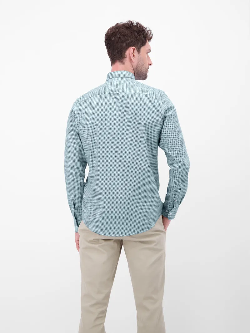 HEMD 1/1 ARM, ICE BLUE