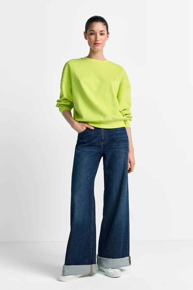 O Oversized Sweater, urban lime