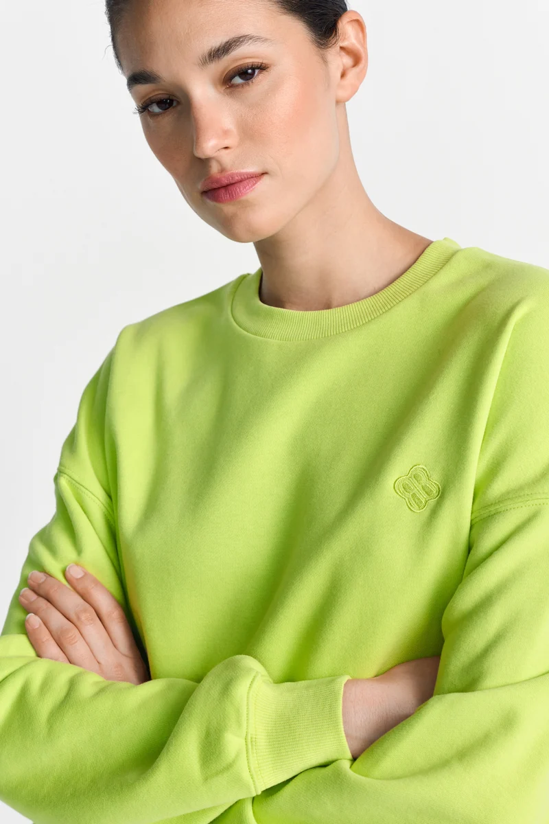 O Oversized Sweater, urban lime