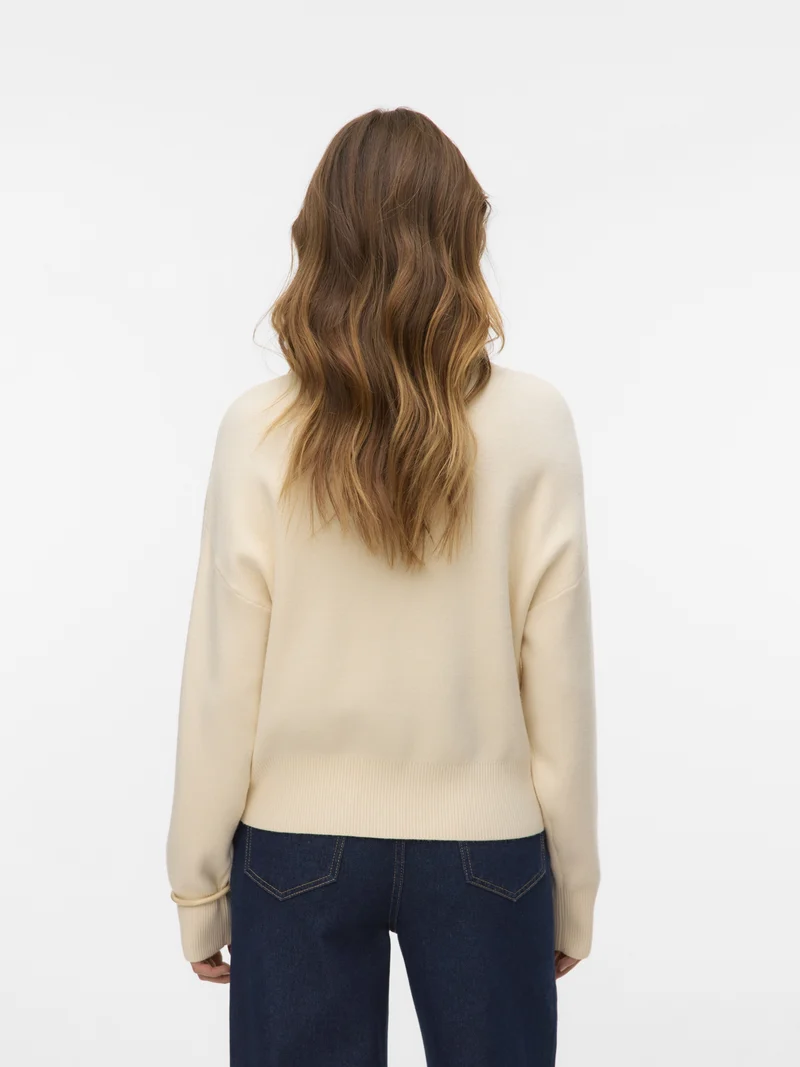 VMGOLD ART LS O-NECK PULLOVER, Birch