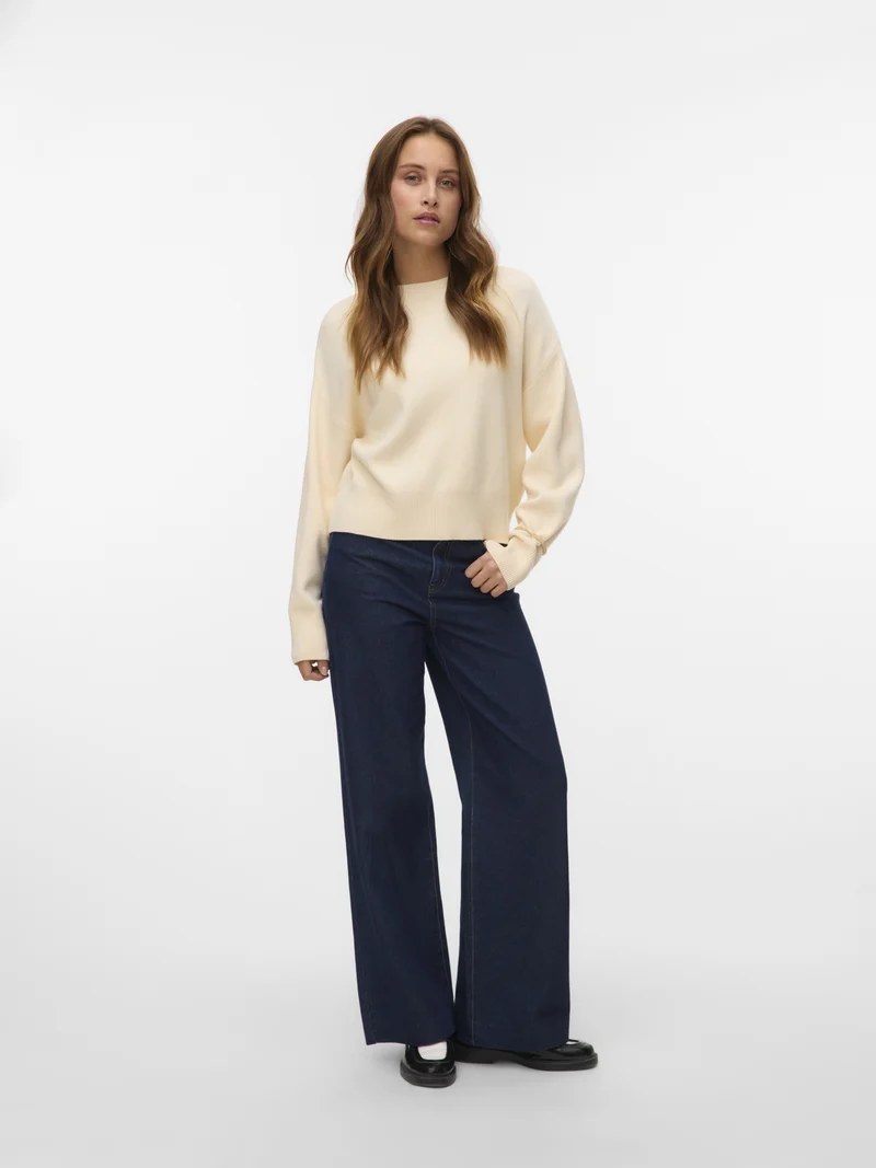 VMGOLD ART LS O-NECK PULLOVER, Birch
