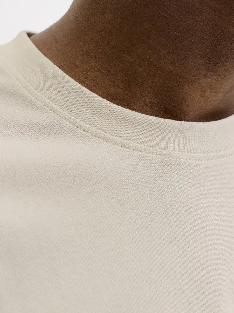 JJESOHO TEE SS CREW NECK NOOS, Moonbeam