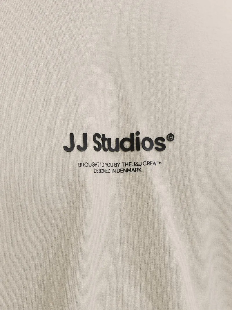 JJESOHO TEE SS CREW NECK NOOS, Moonbeam