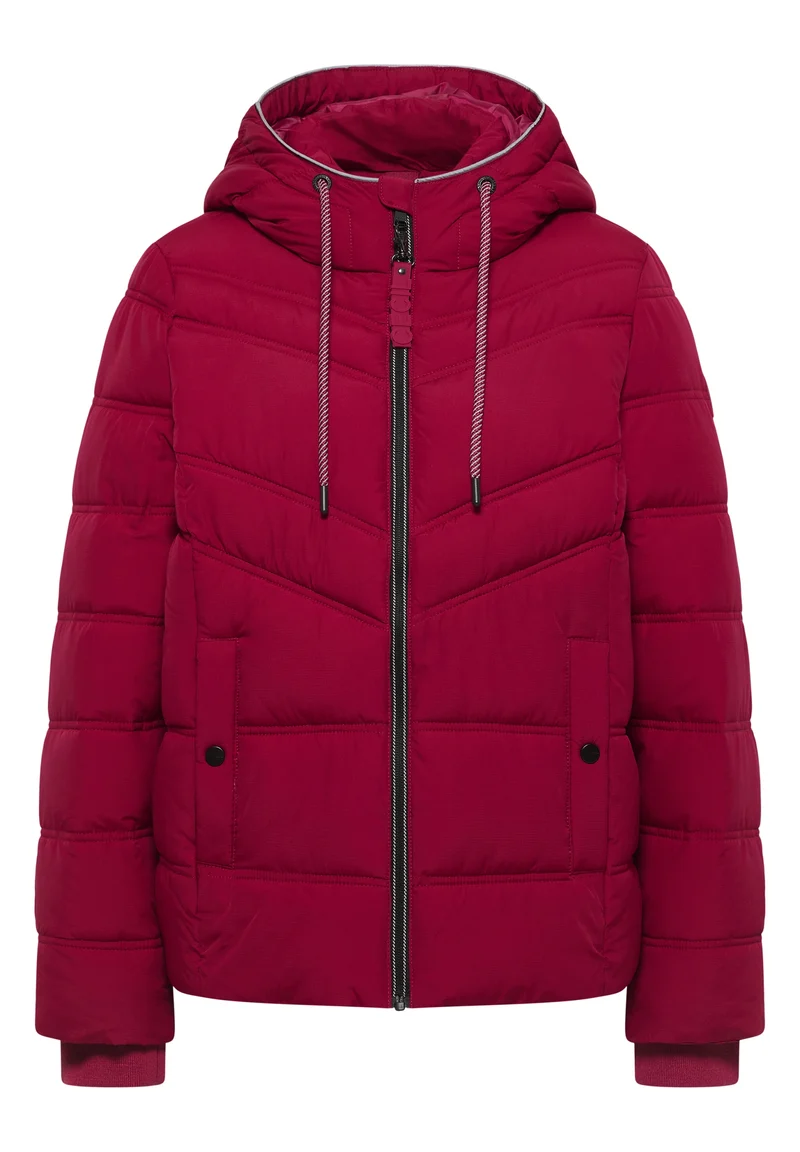 TOS Sportive Padded Jacket, beaujolais red