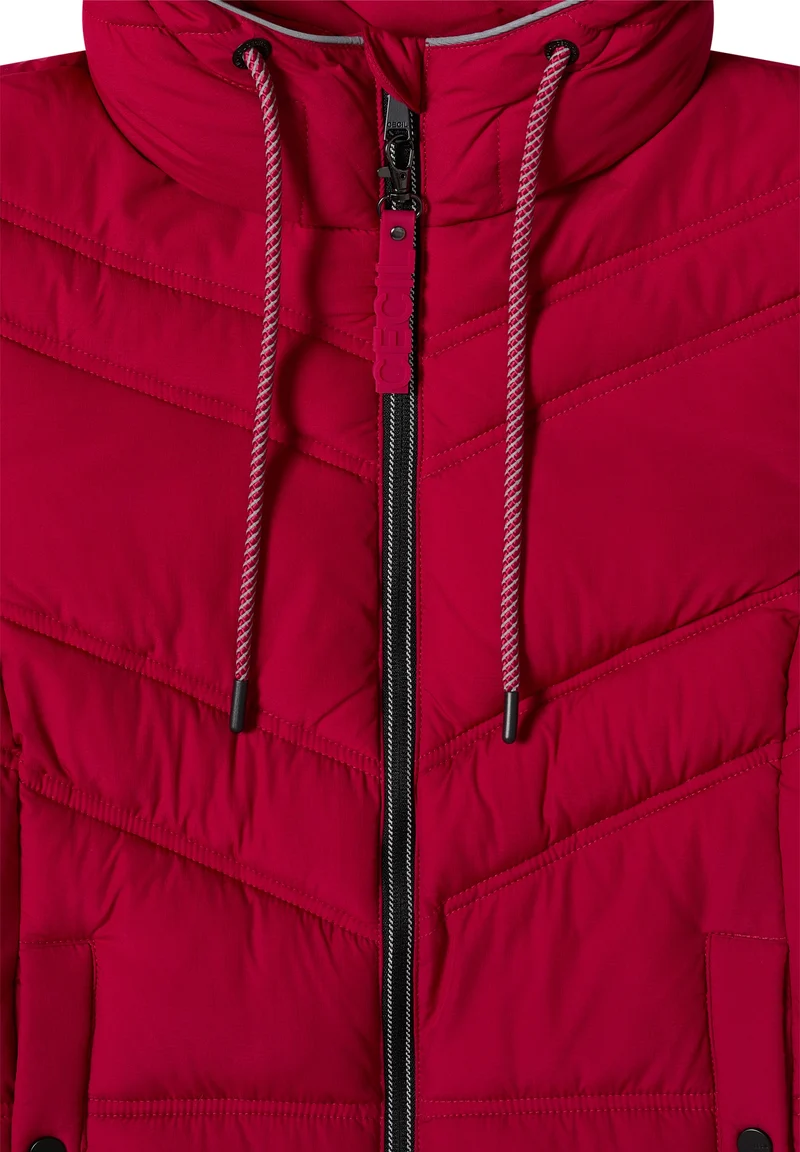 TOS Sportive Padded Jacket, beaujolais red