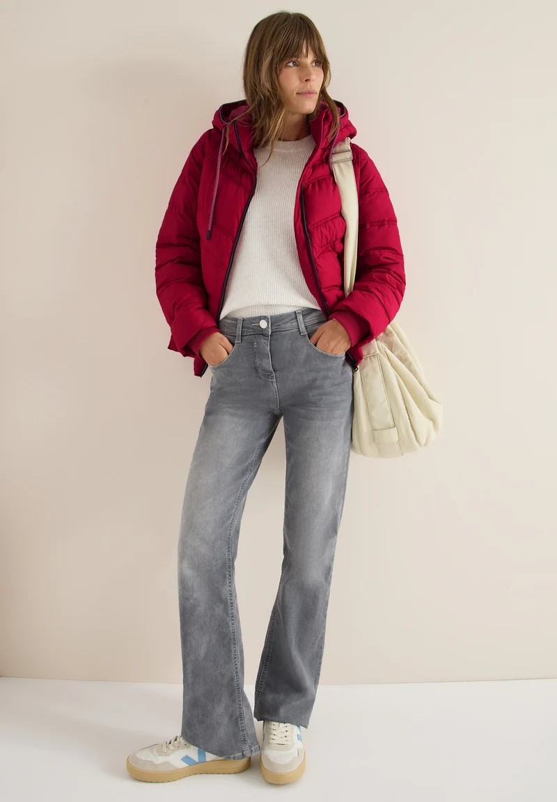 TOS Sportive Padded Jacket, beaujolais red