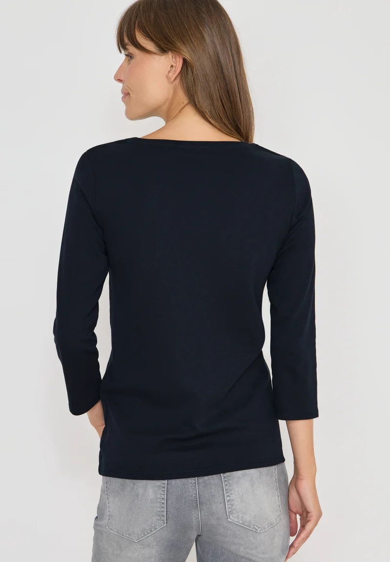 NOS Basic Boatneck, universal blue