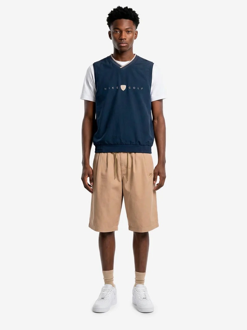 Gilet da golf blu oversize Dri-FIT antivento