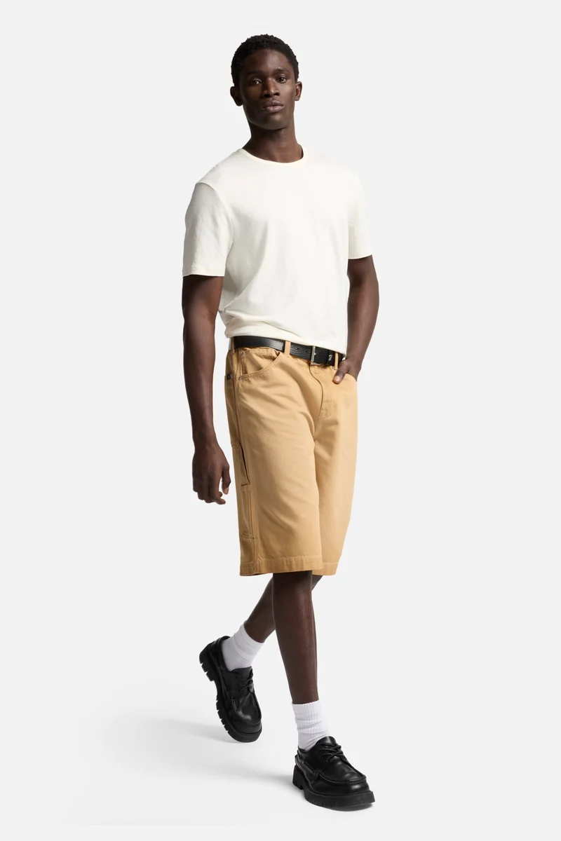 Linen Tee in White