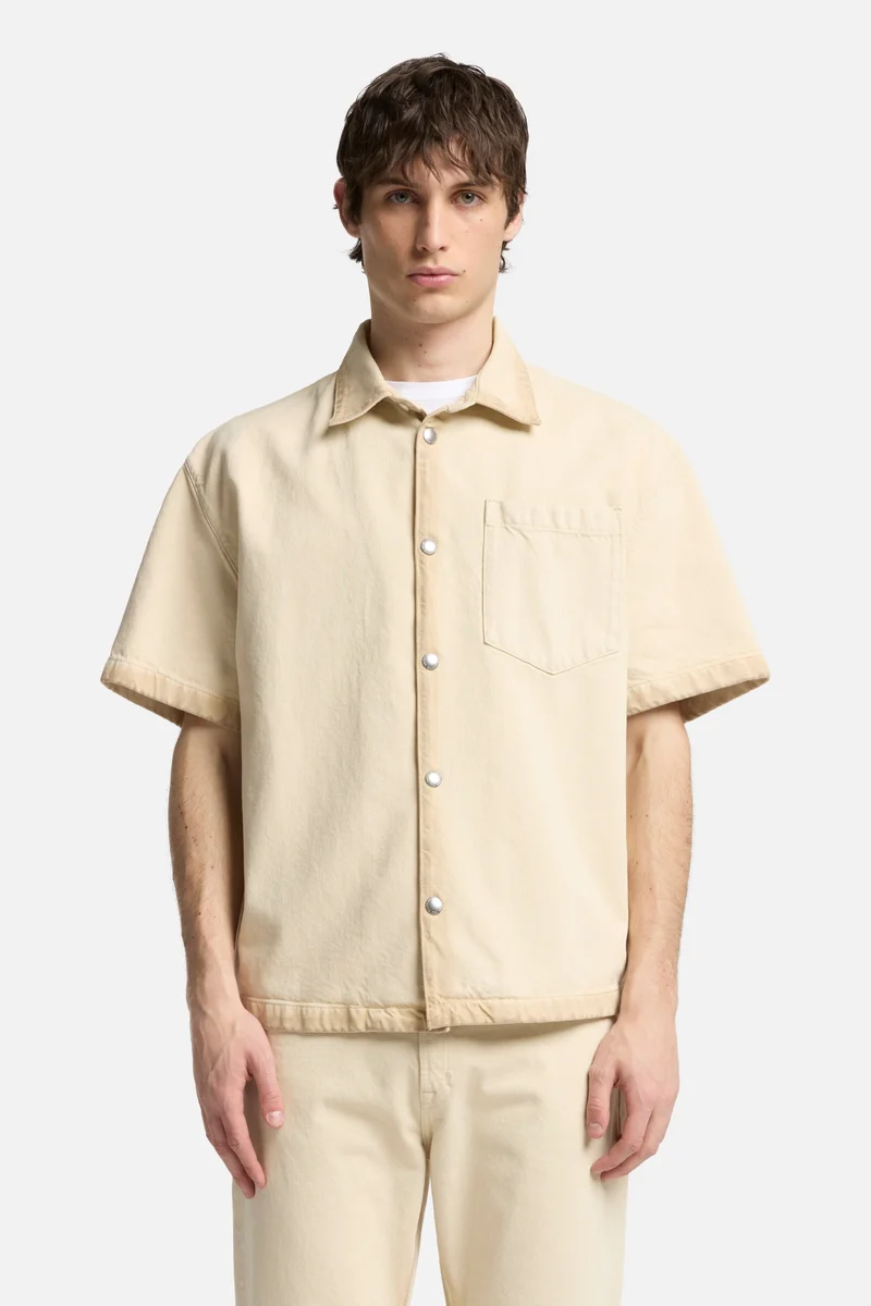 Denim Camp Shirt in Freehand