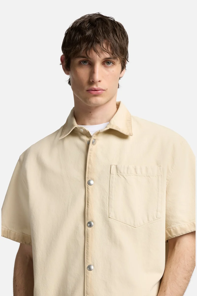 Denim Camp Shirt in Freehand