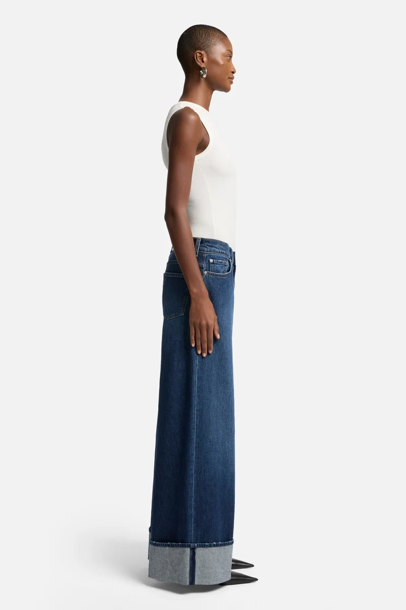 MANKIND Marie Cuffed Wide Leg in Radar