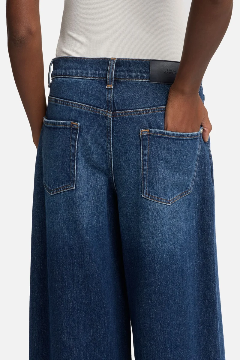 MANKIND Marie Cuffed Wide Leg in Radar