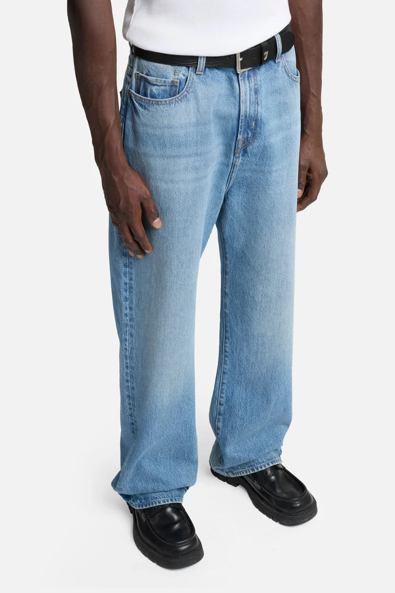 Wide Leg Jean in Mason