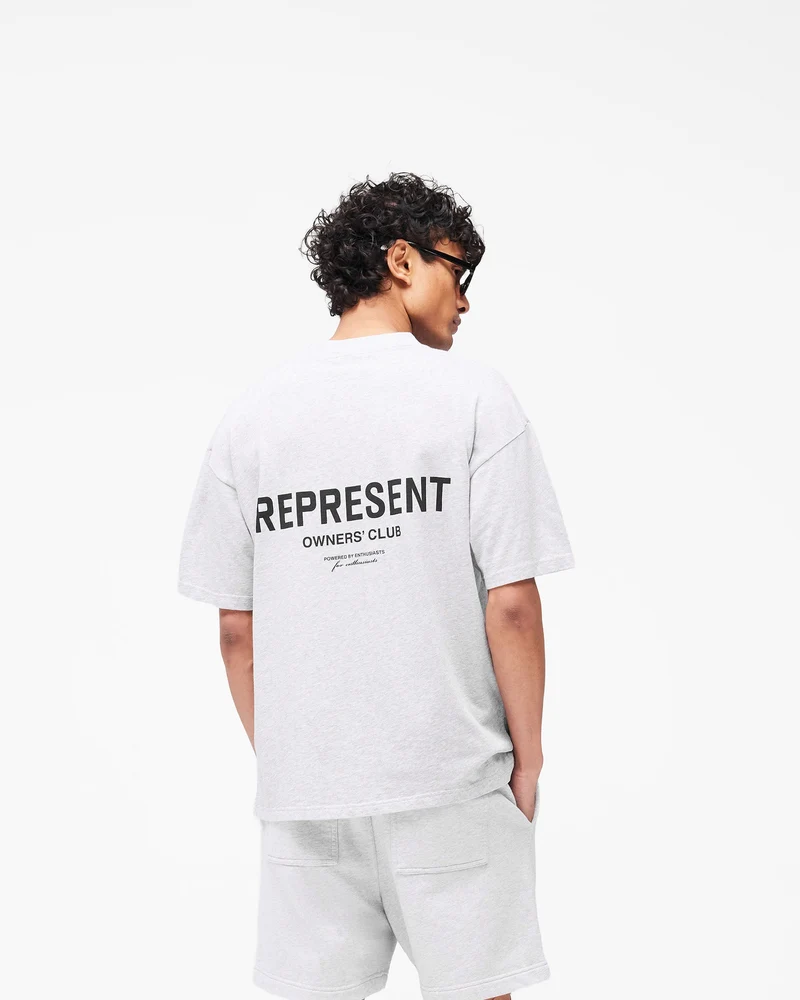 Represent Owners Club T-Shirt - Ash Grey