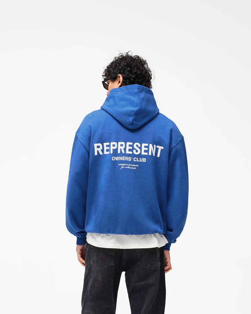 Represent Owners Club Hoodie - Cobalt