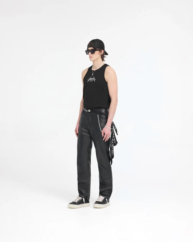Represent X Metallica Local Crew Vest - Jet Black