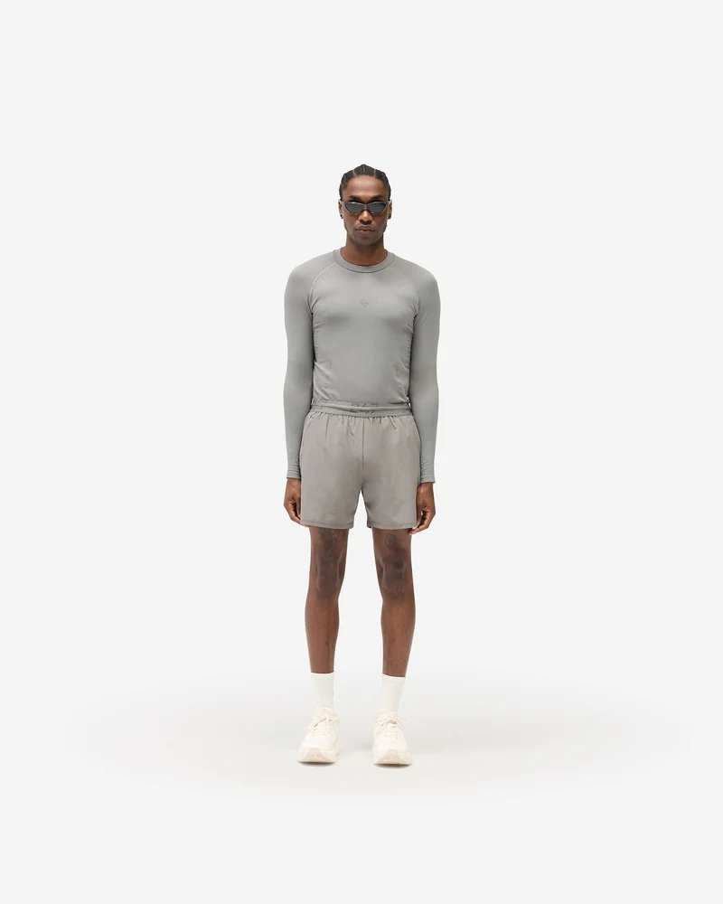 247 Uprising Long Sleeve Seamless T-Shirt - Steel
