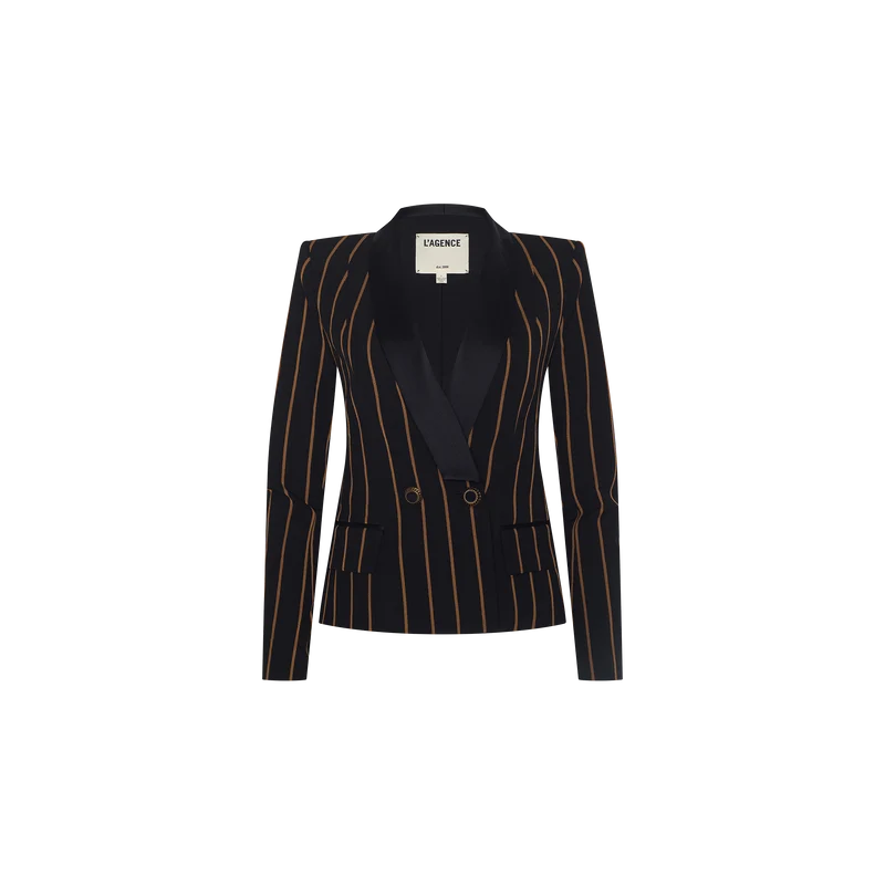 Imogen Satin Lapel Blazer