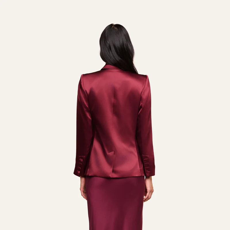 Sena Silk Blazer