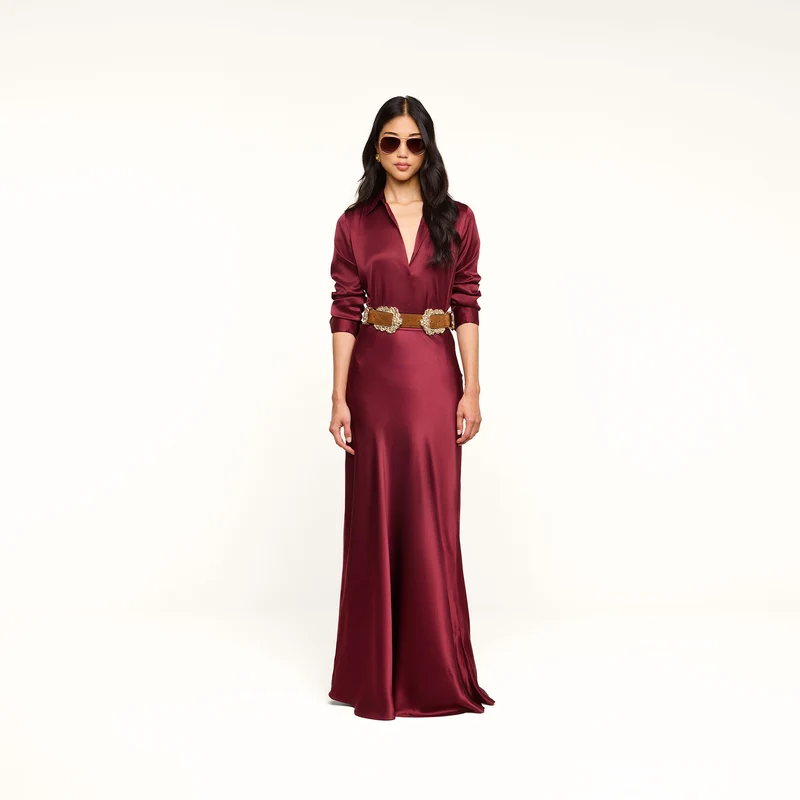 Ryker Silk Maxi Skirt