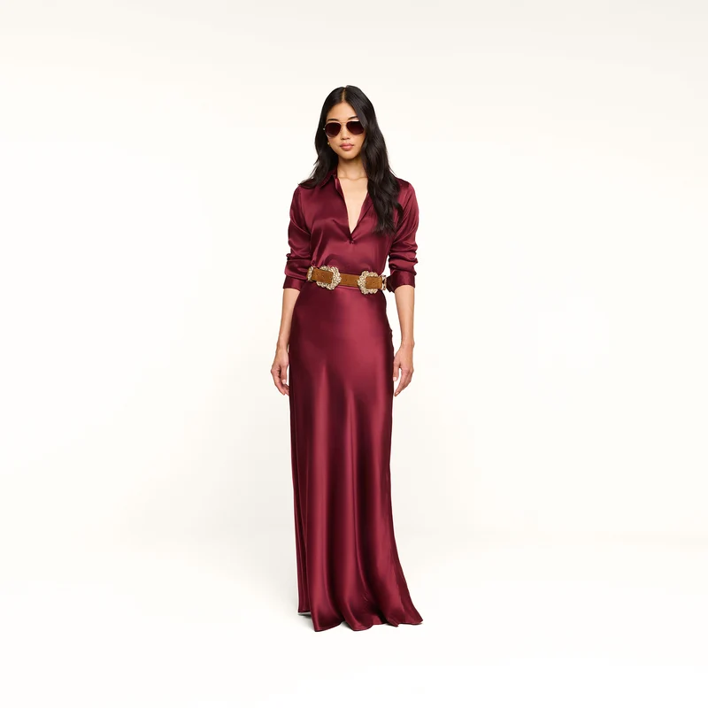 Ryker Silk Maxi Skirt