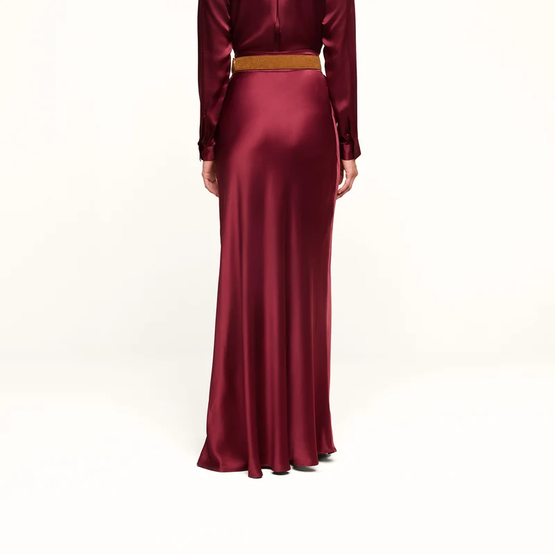 Ryker Silk Maxi Skirt
