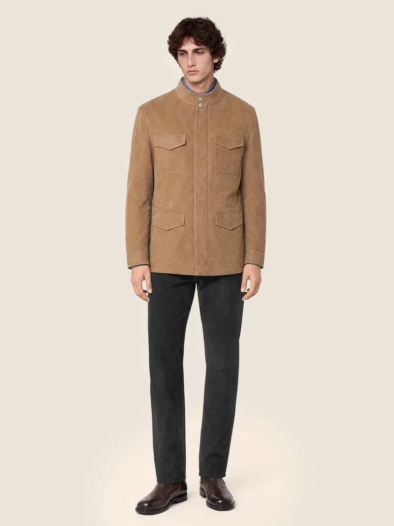 Nick — Fine-Ribbed Corduroy Pants