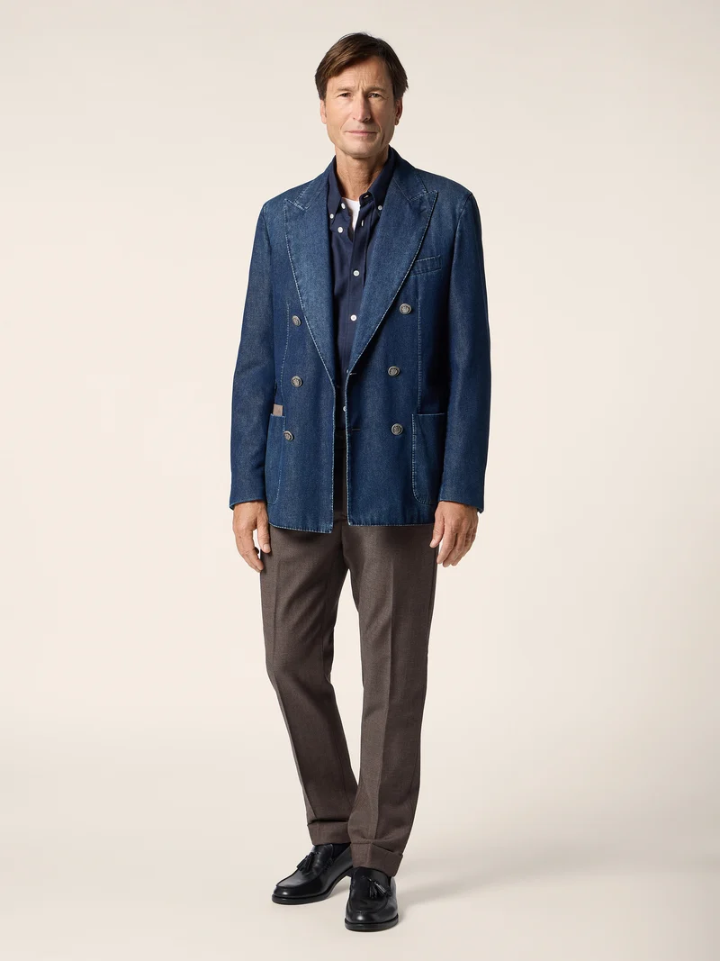 Lightweight Denim Blazer