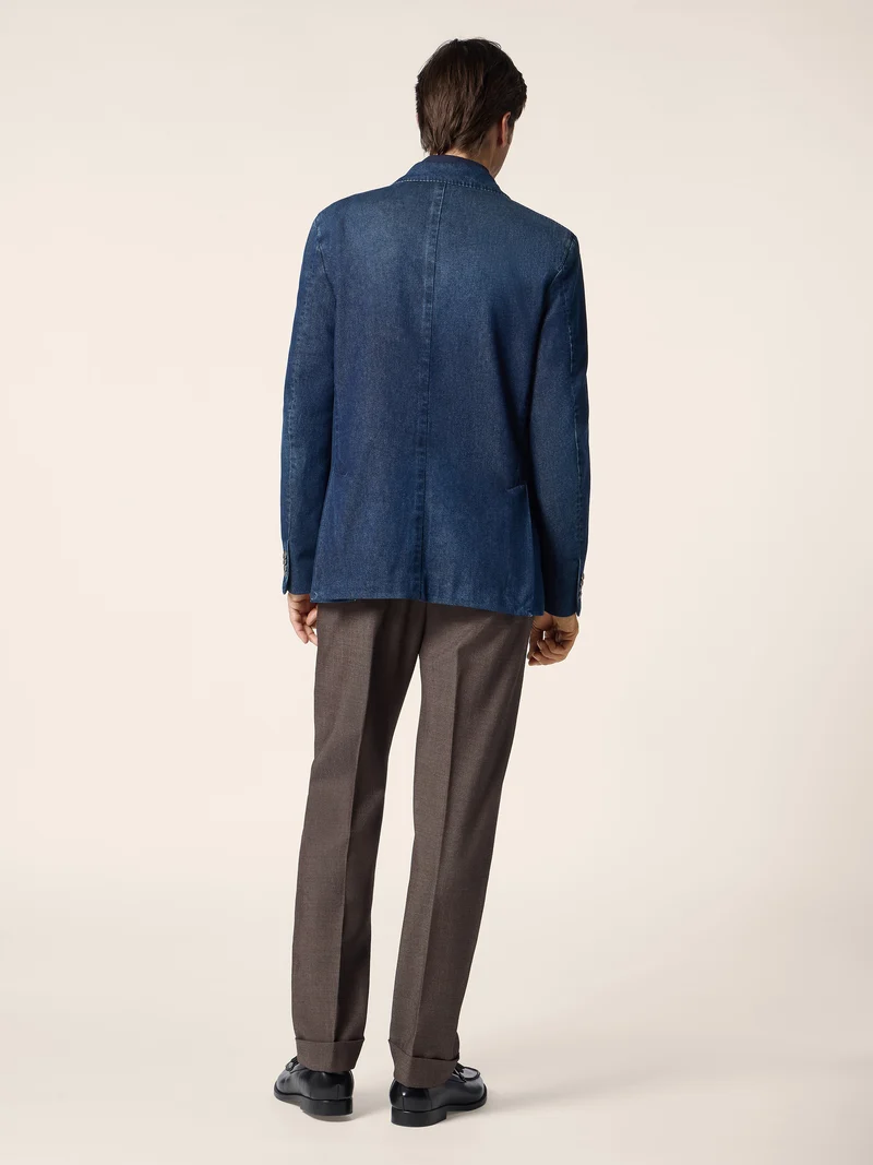 Lightweight Denim Blazer
