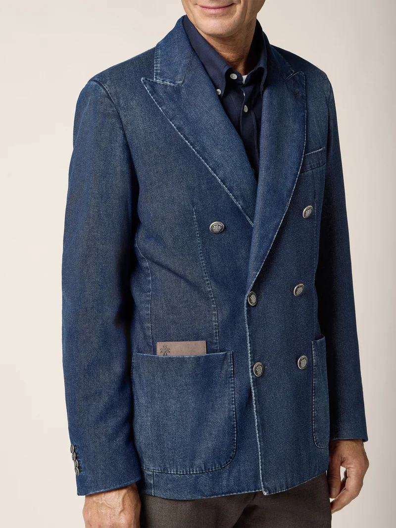 Lightweight Denim Blazer