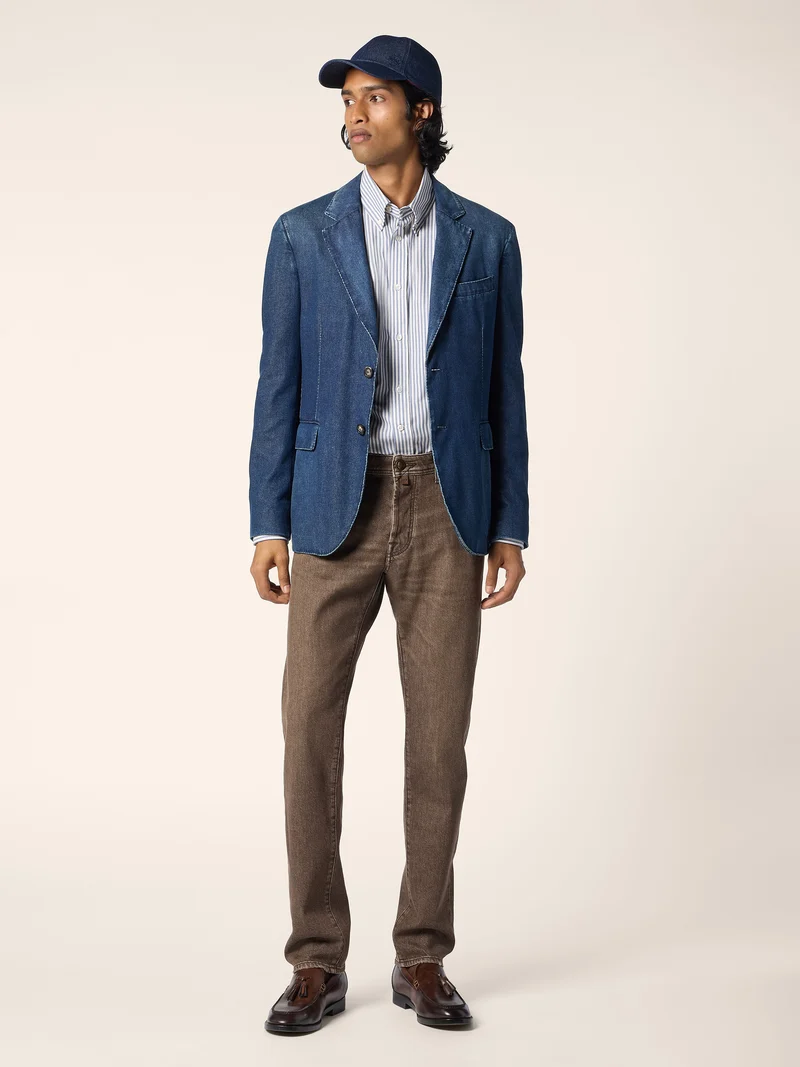 Lightweight Denim Blazer