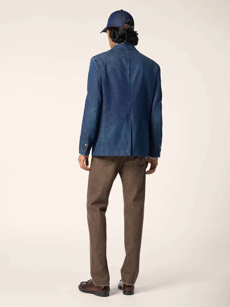 Lightweight Denim Blazer