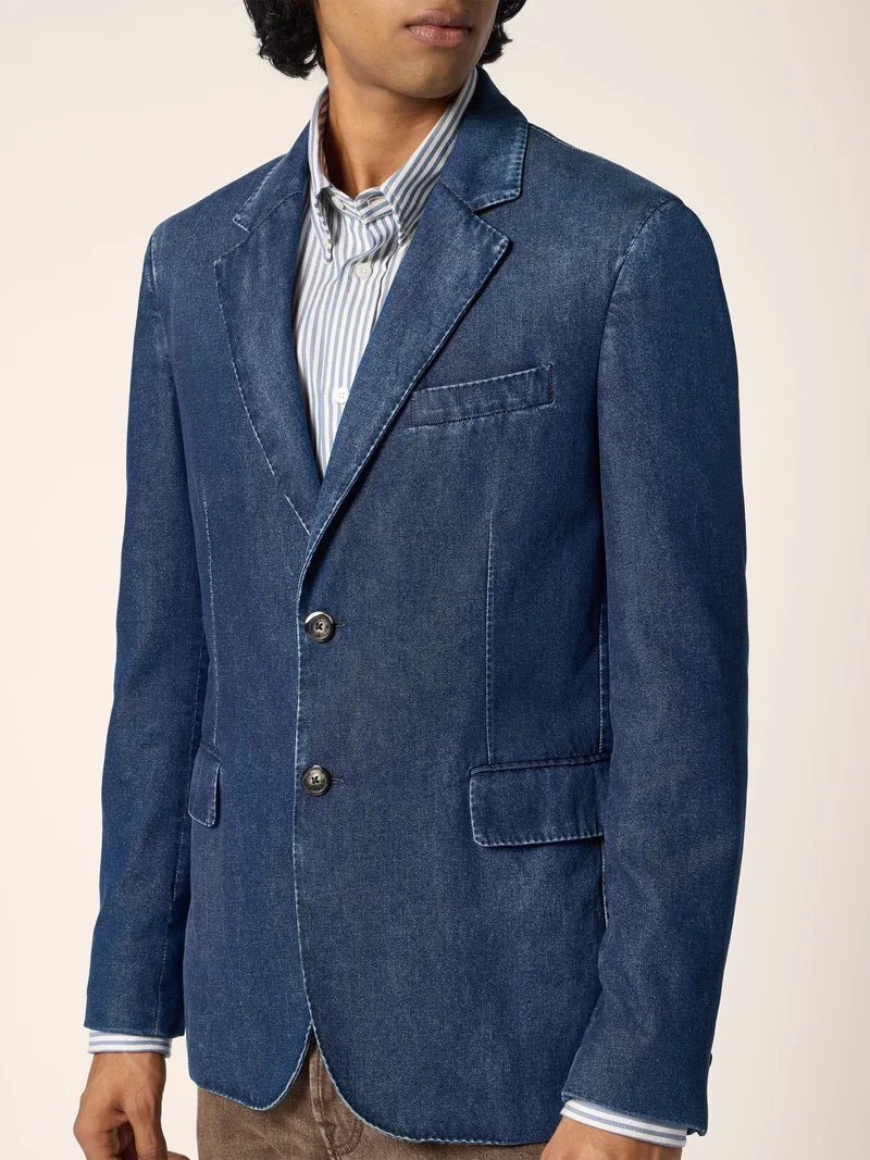 Lightweight Denim Blazer