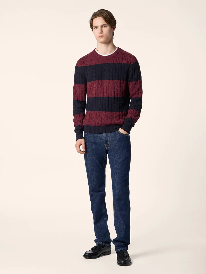 Cable-Knit Cashmere Sweater
