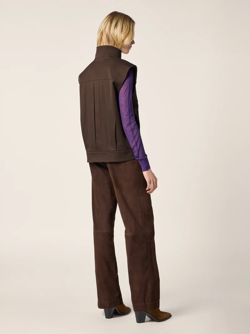 Reversible Cashmere-Cotton Vest