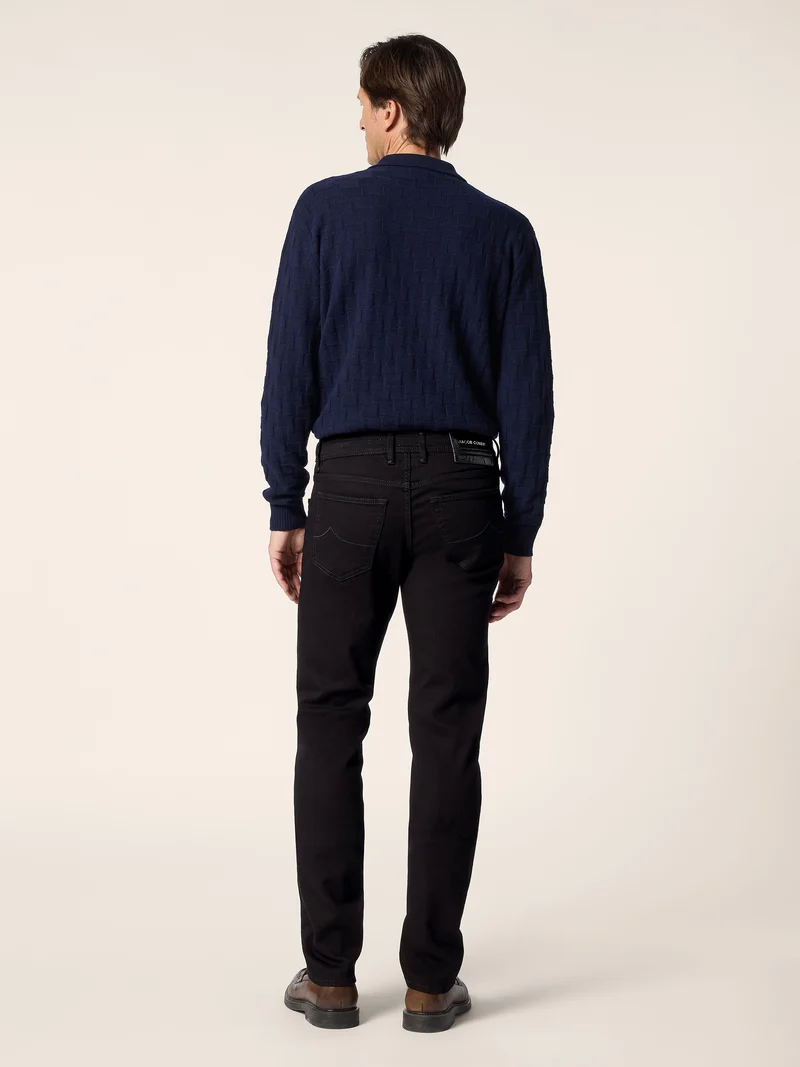 Bard — Luxury Super Stretch Stay Black Jeans