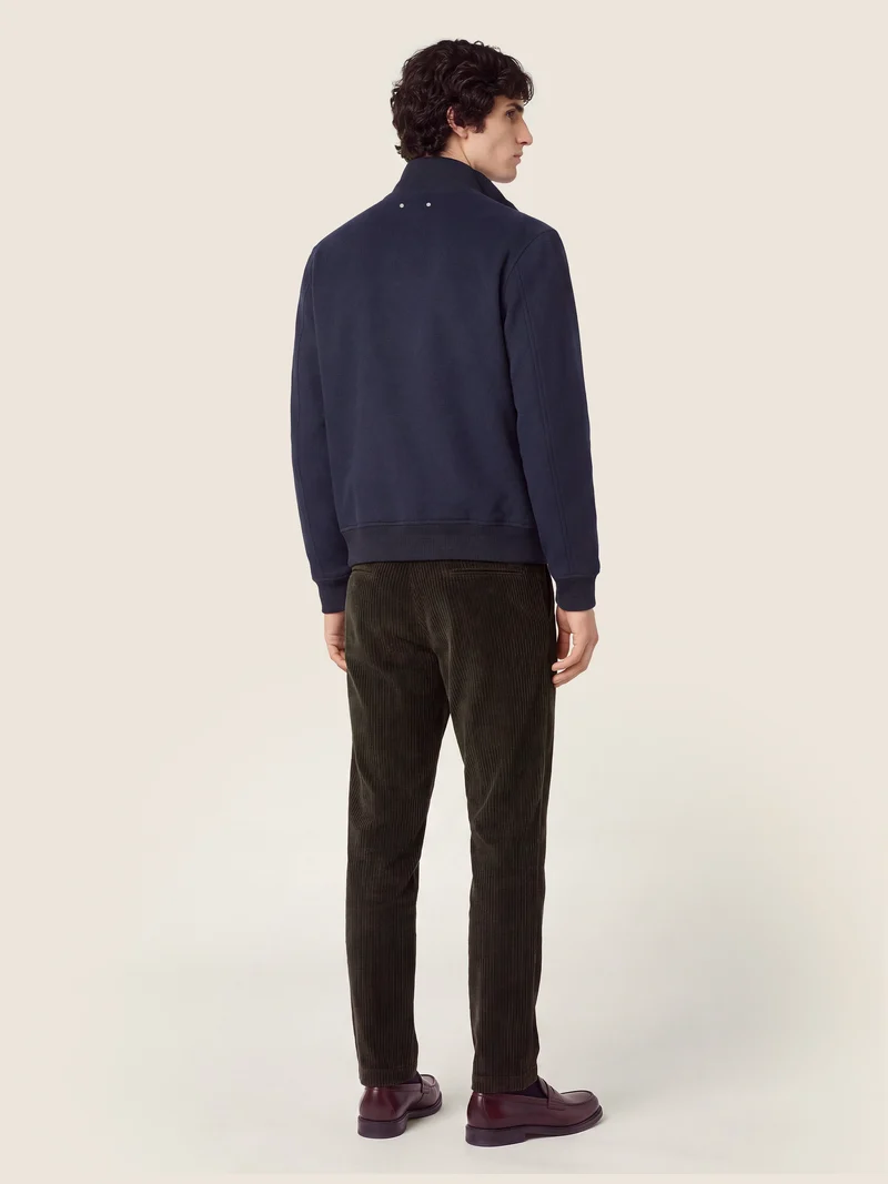 Justin — Wide-Ribbed Corduroy Pants