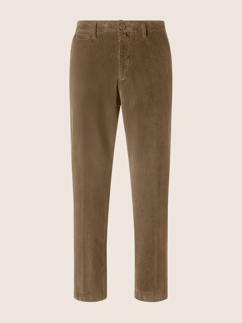 Justin — Wide-Ribbed Corduroy Pants