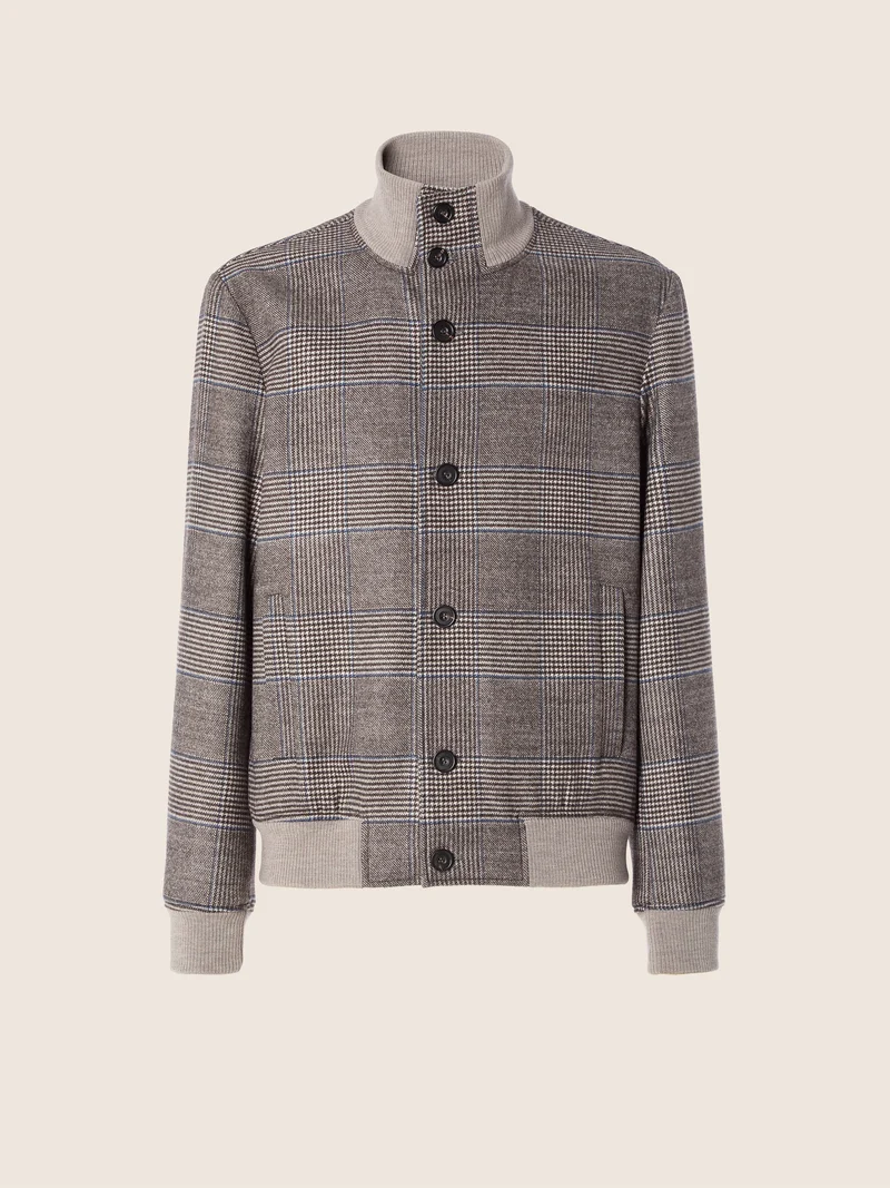 Prince of Wales Vitale Barberis Canonico Flannel Jacket