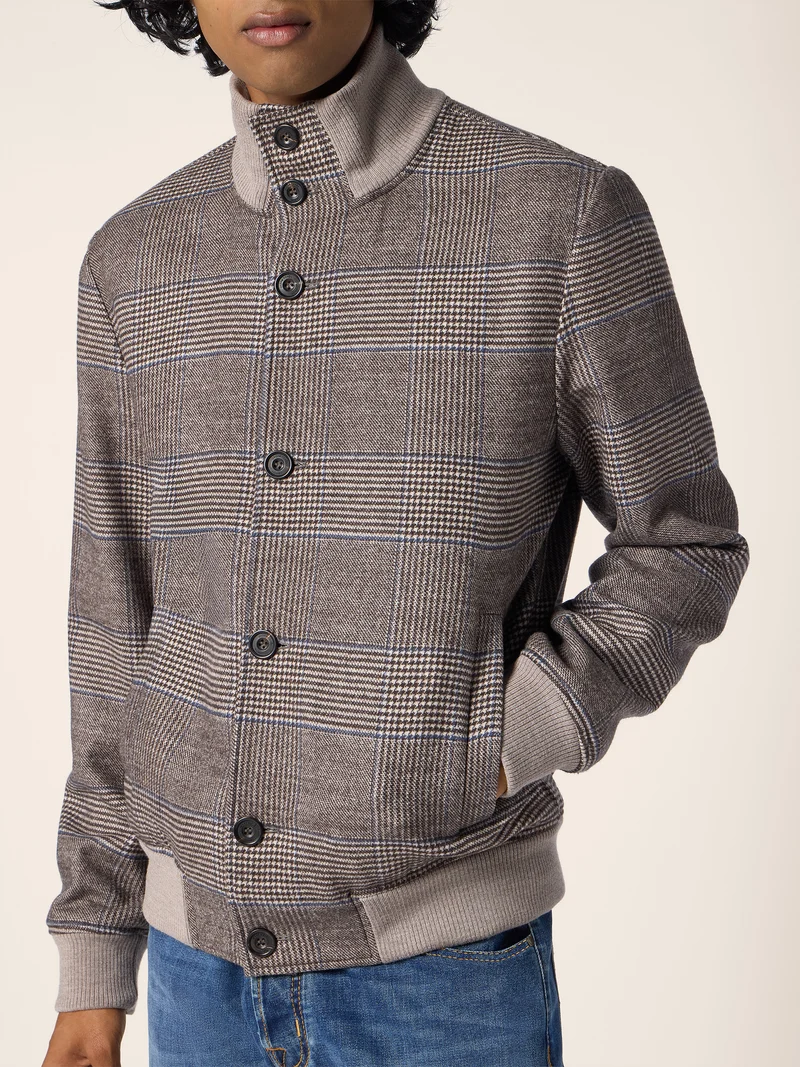 Prince of Wales Vitale Barberis Canonico Flannel Jacket