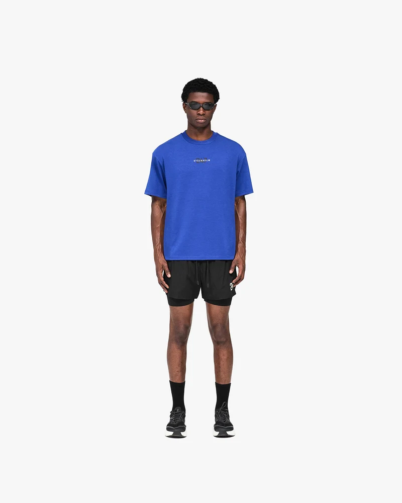 247 Stockholm Oversized T-Shirt - Blue