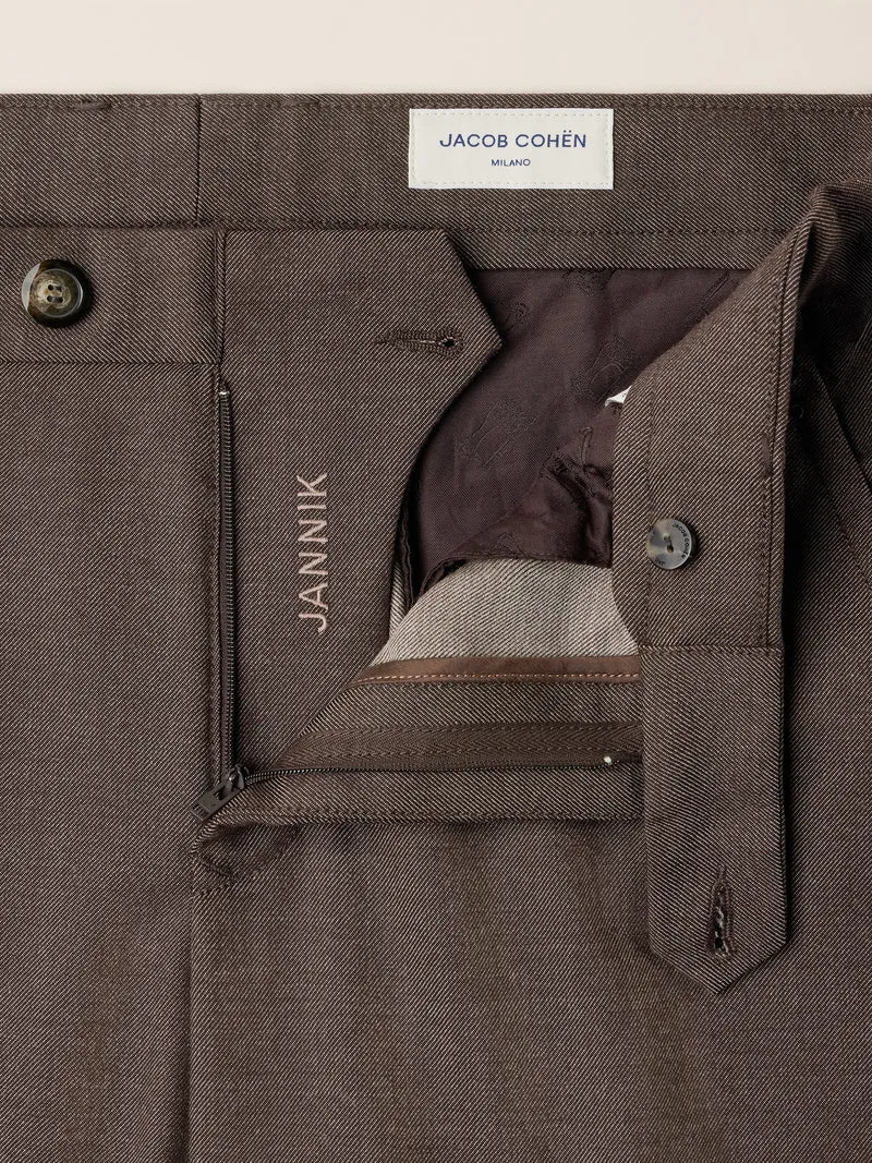 Jannik — Wool Twill Pants