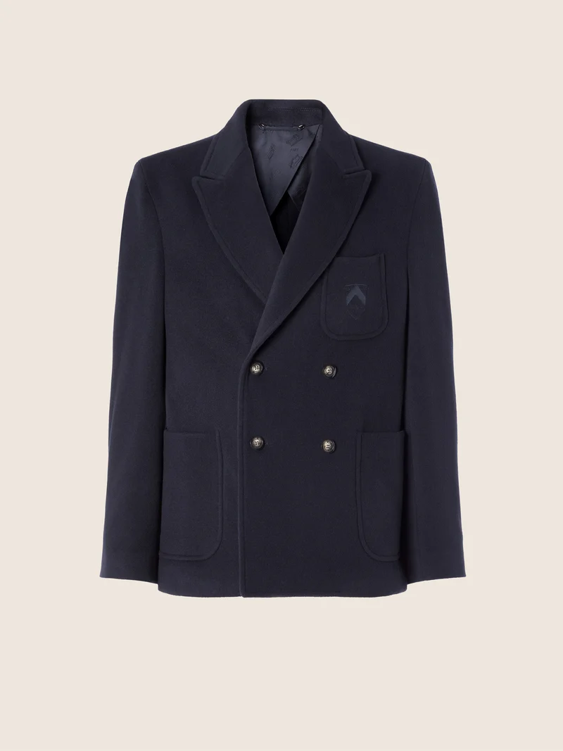 Wool-Cashmere Peacoat