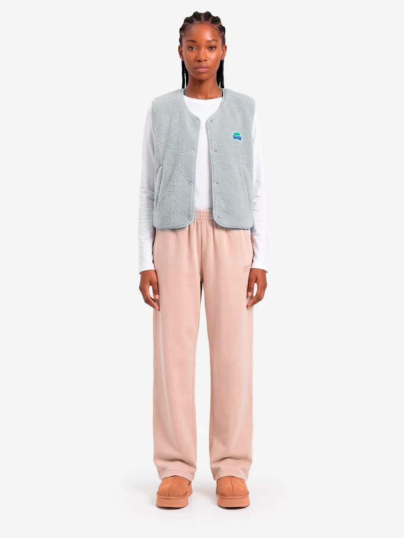 Gilet ampio ghiaccio in pile