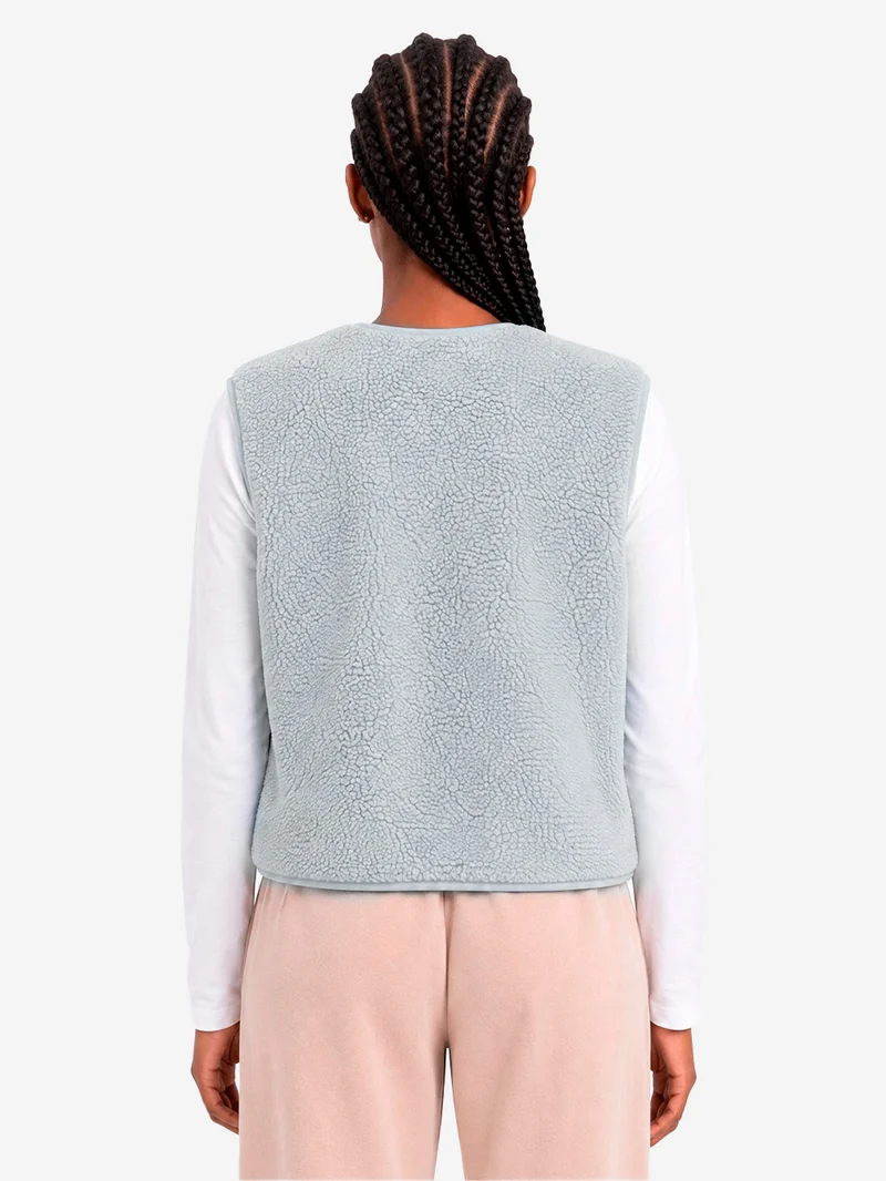 Gilet ampio ghiaccio in pile