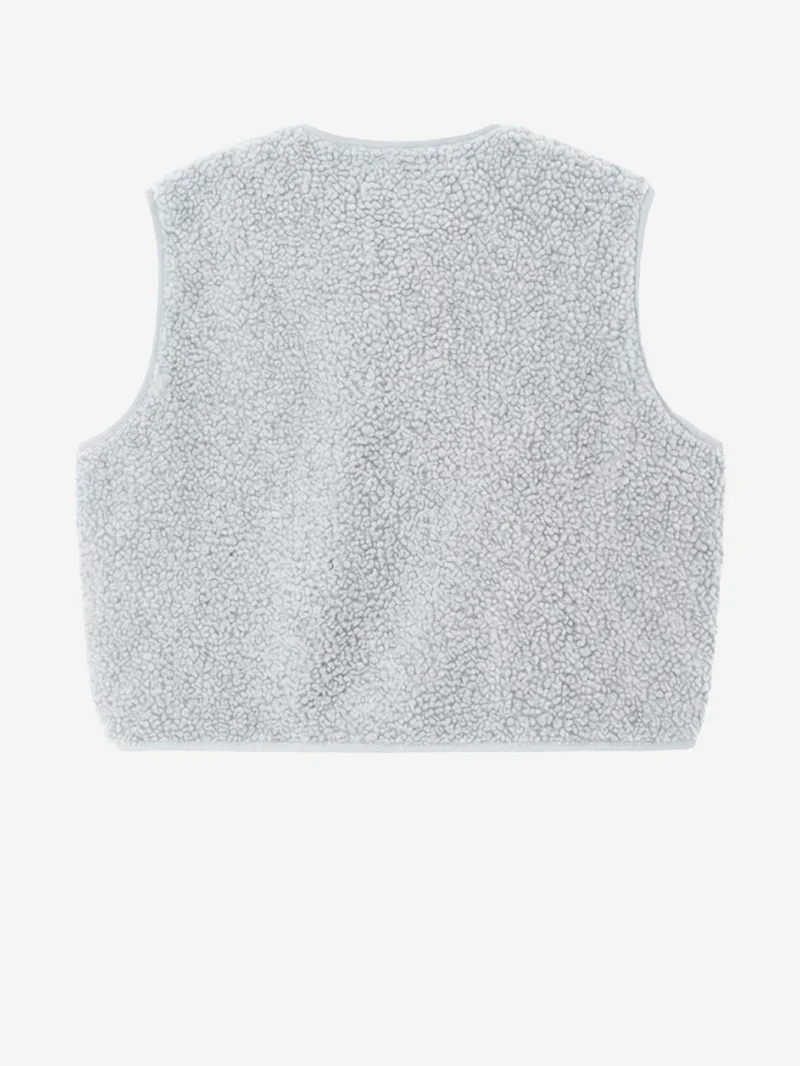 Gilet ampio ghiaccio in pile